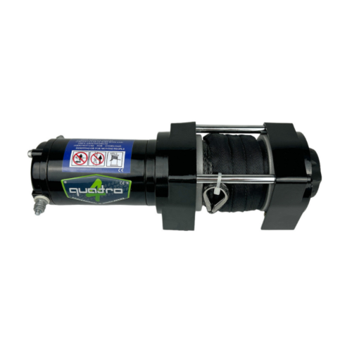 3500 LB, 12 V, SENTETİK HALATLI QUATRO WINCH