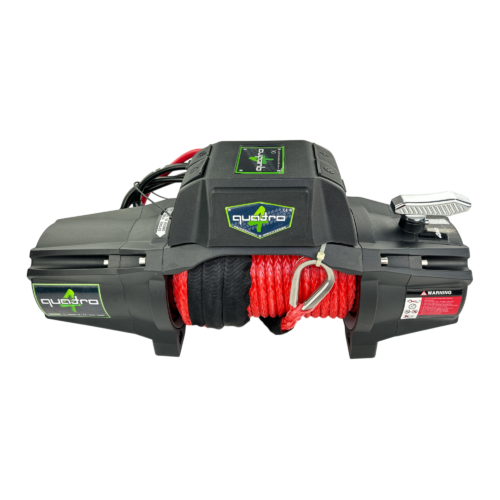 13500 LB, 12 V, PRO SERİ KIRMIZI SENTETİK HALATLI QUATRO WINCH